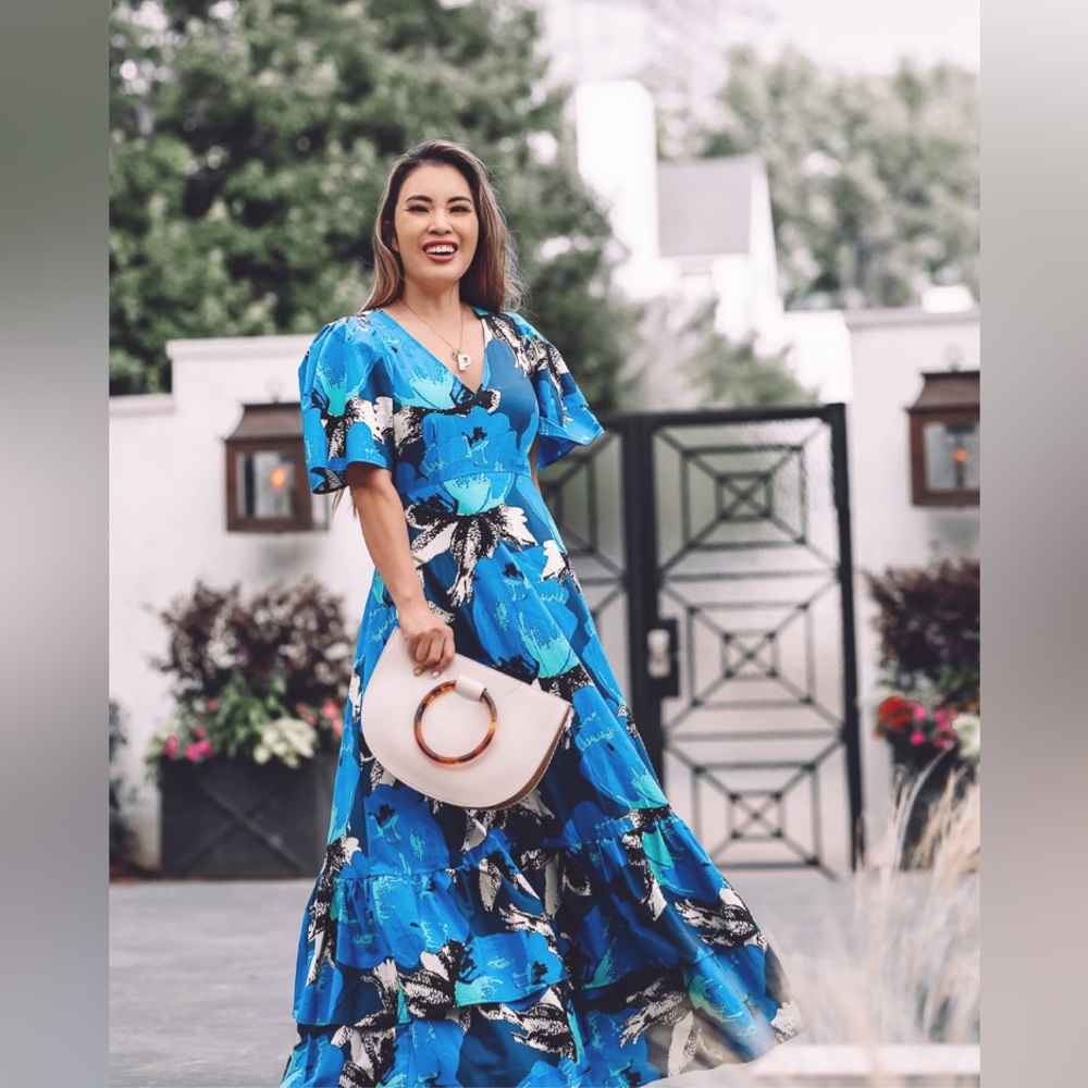 Christopher John Rogers maxi dress